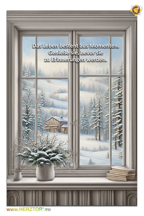 Bild, image, HERZTOR zum Thema Winterfenster
